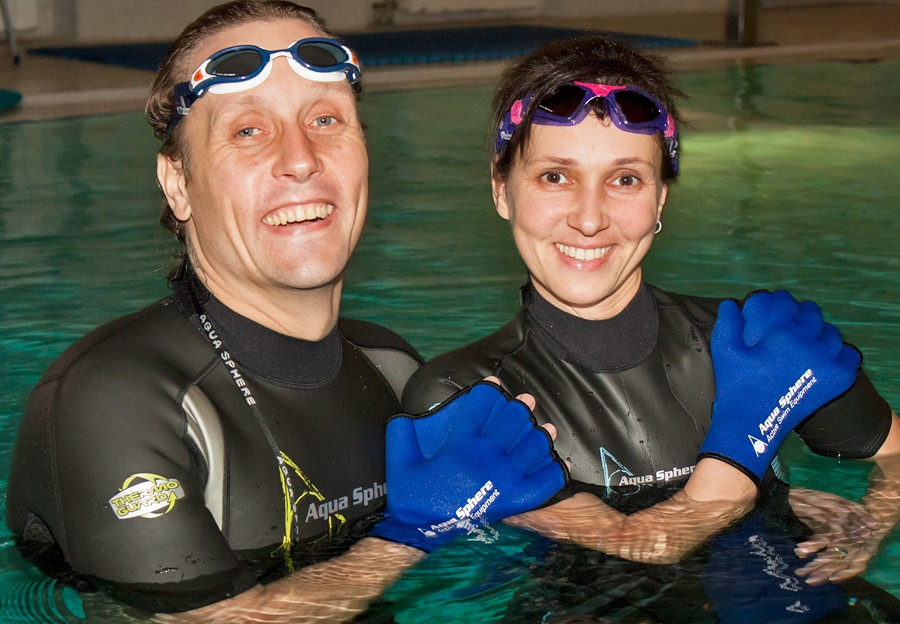 Перчатки для плавания Swim Gloves Aqua Sphere