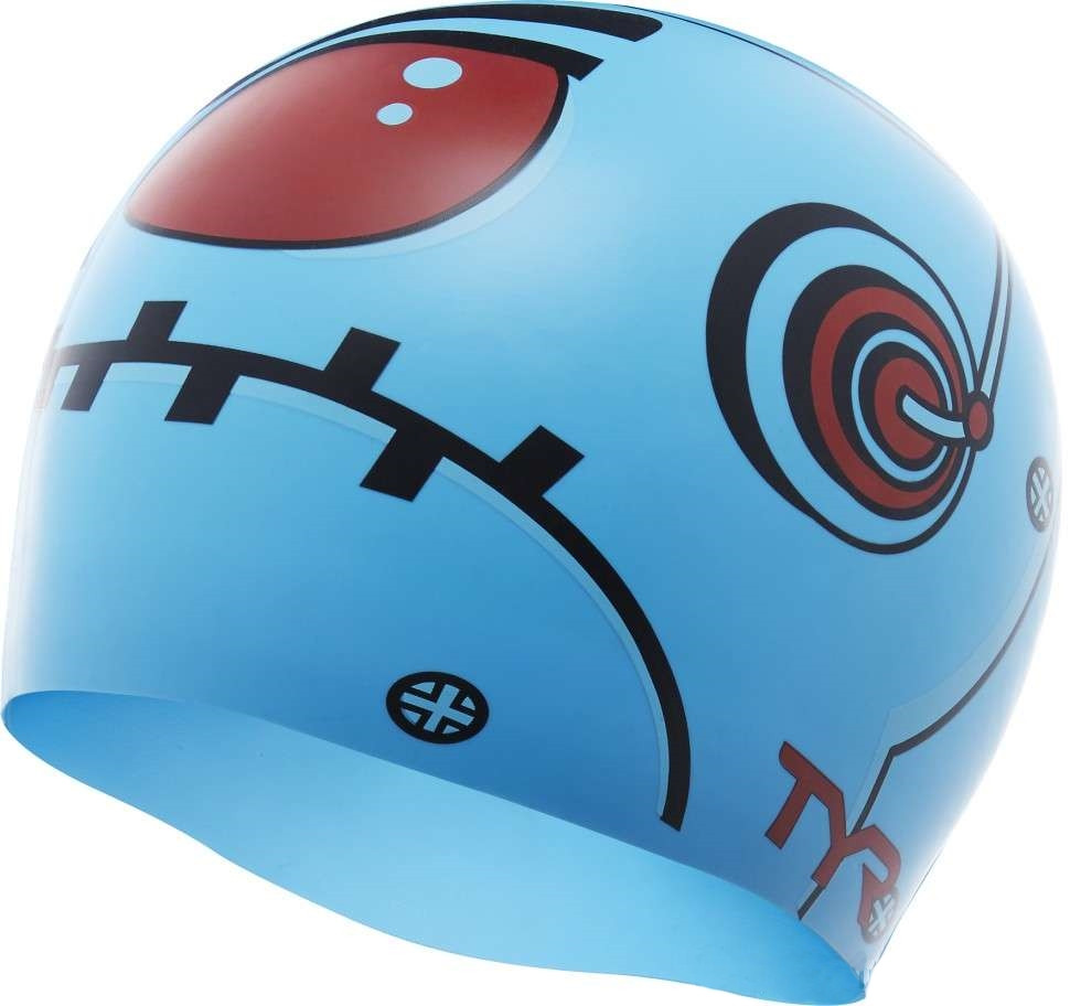 Шапочка для плавания TYR Robot Swim Cap