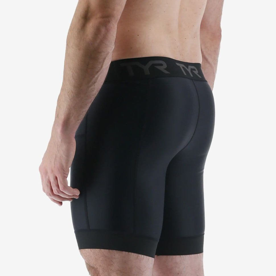 Шорты компрессионные TYR Men&#039;s Compression Short Solid