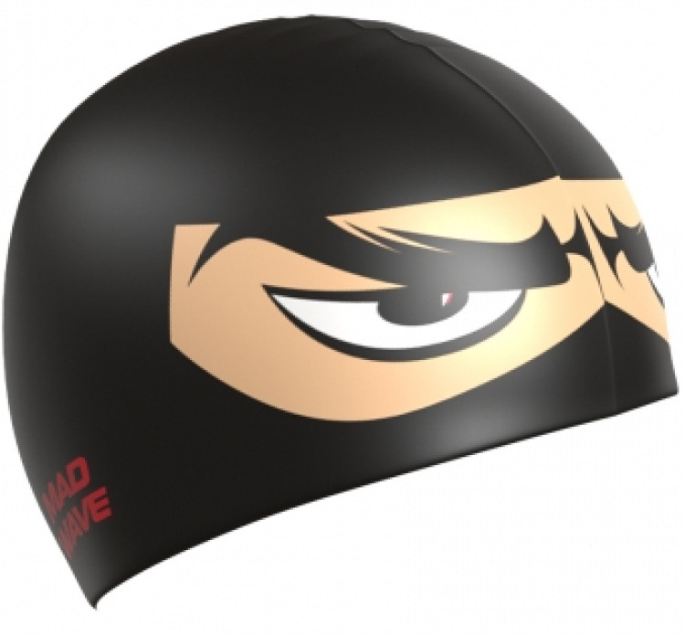 Шапочка силиконовая Mad Wave NINJA подростковая