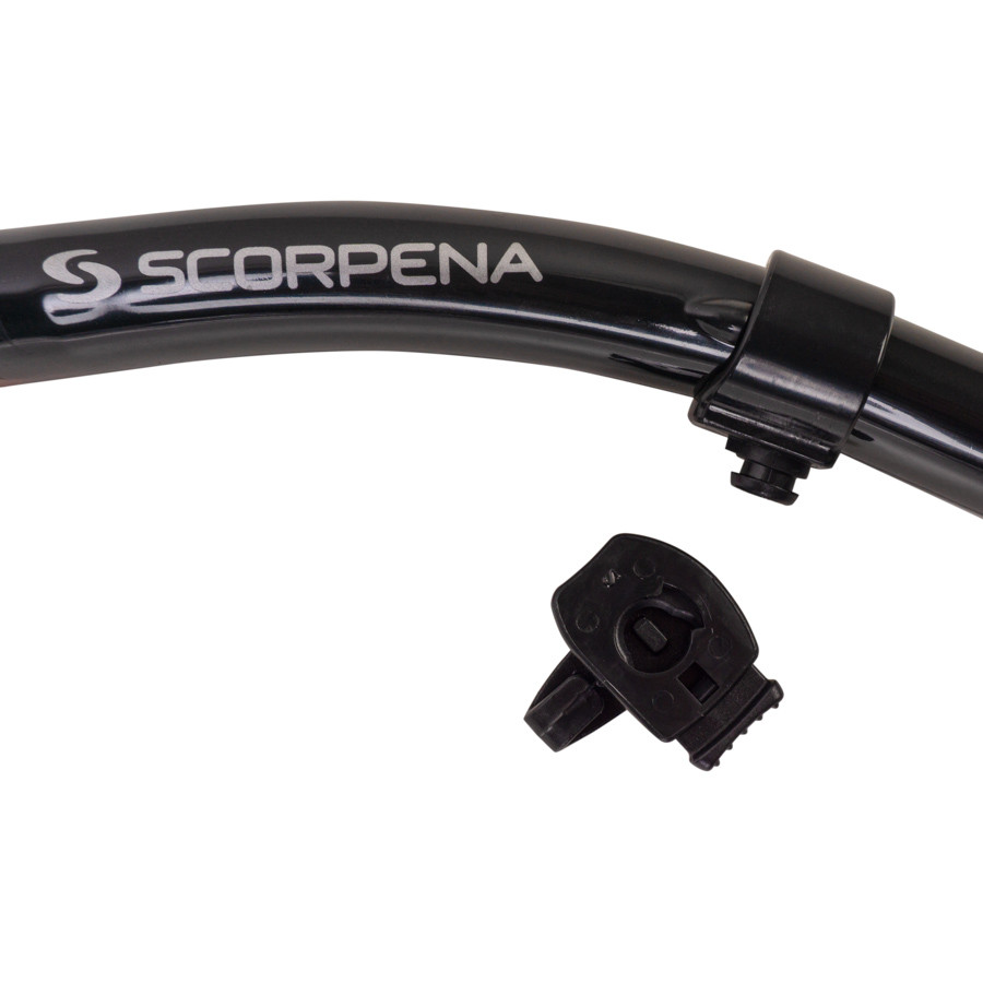 Трубка Scorpena K3 c двумя клапанами, прямая 