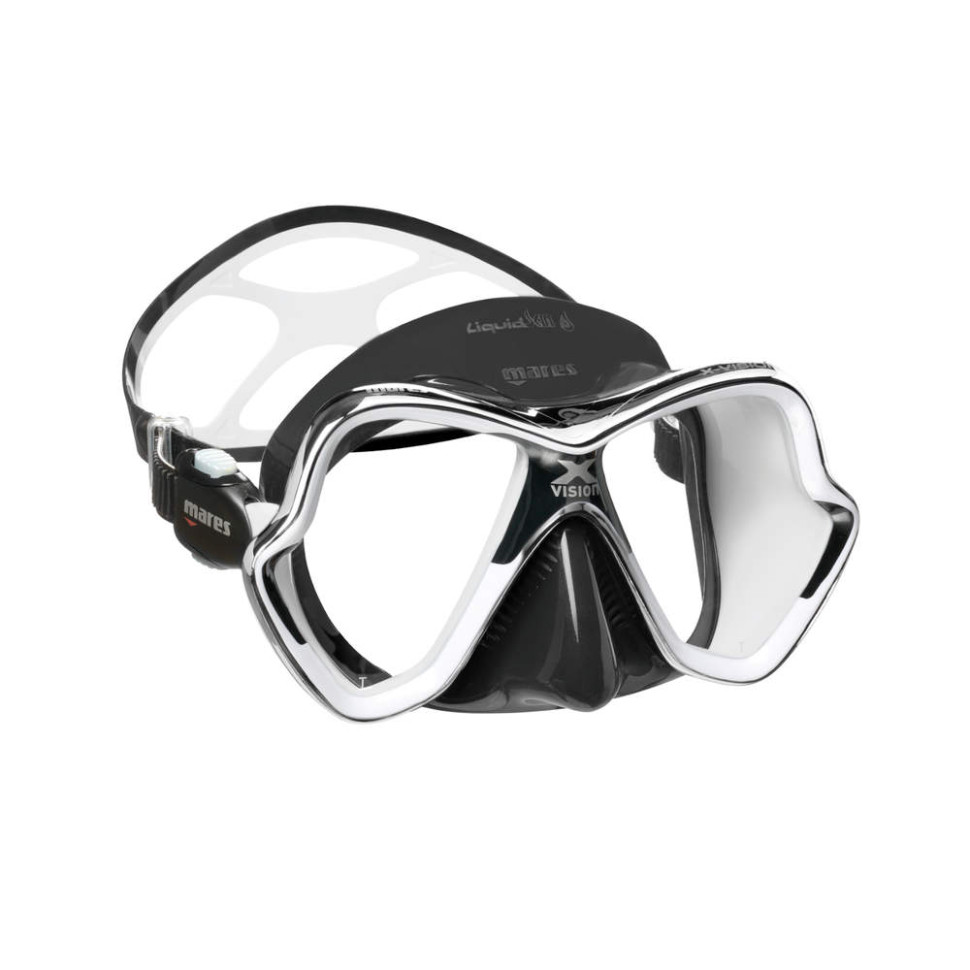 Маска для плавания MARES X-VISION CHROME LiquidSkin, для взрослых