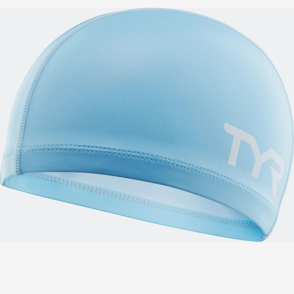 Шапочка плавательная подростковая TYR Silicone Comfort Swim Cap Junior