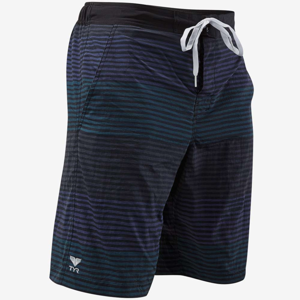 Бордшорты TYR Men&#039;s Jetty Stripe Apollo Swim Short
