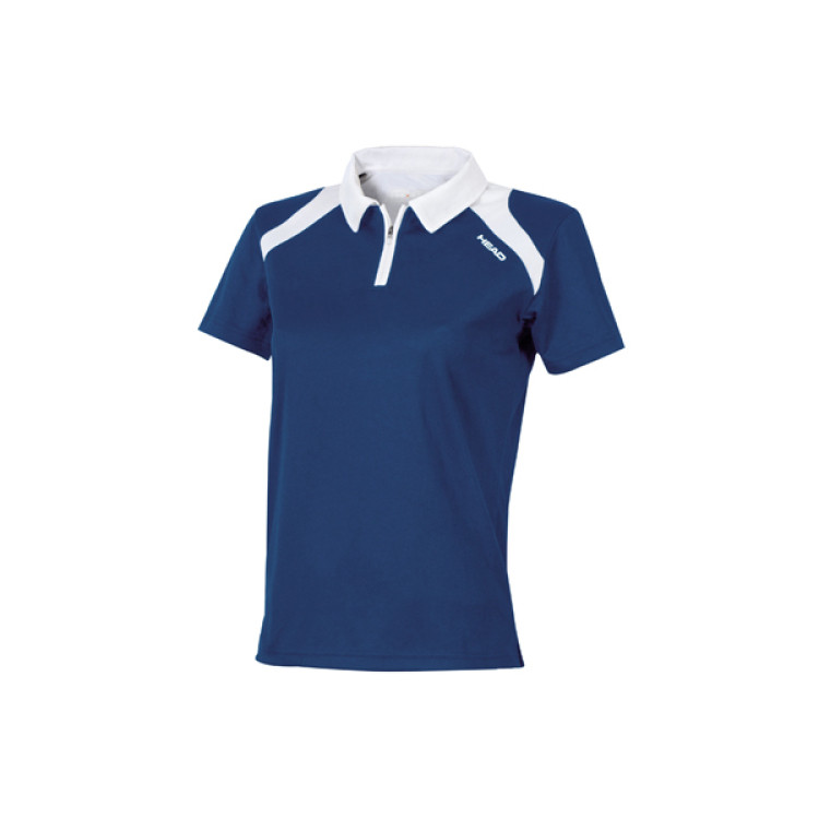 Поло SWIMMING TEAM с молнией HEAD, Женское