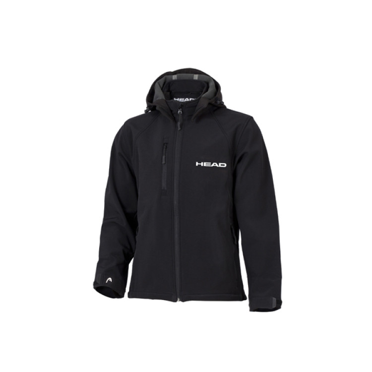 Куртка-толстовка с молнией TEAM, SoftShell HEAD, Мужская