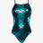 Купальник слитный The Finals Mermaid Foil Wingback