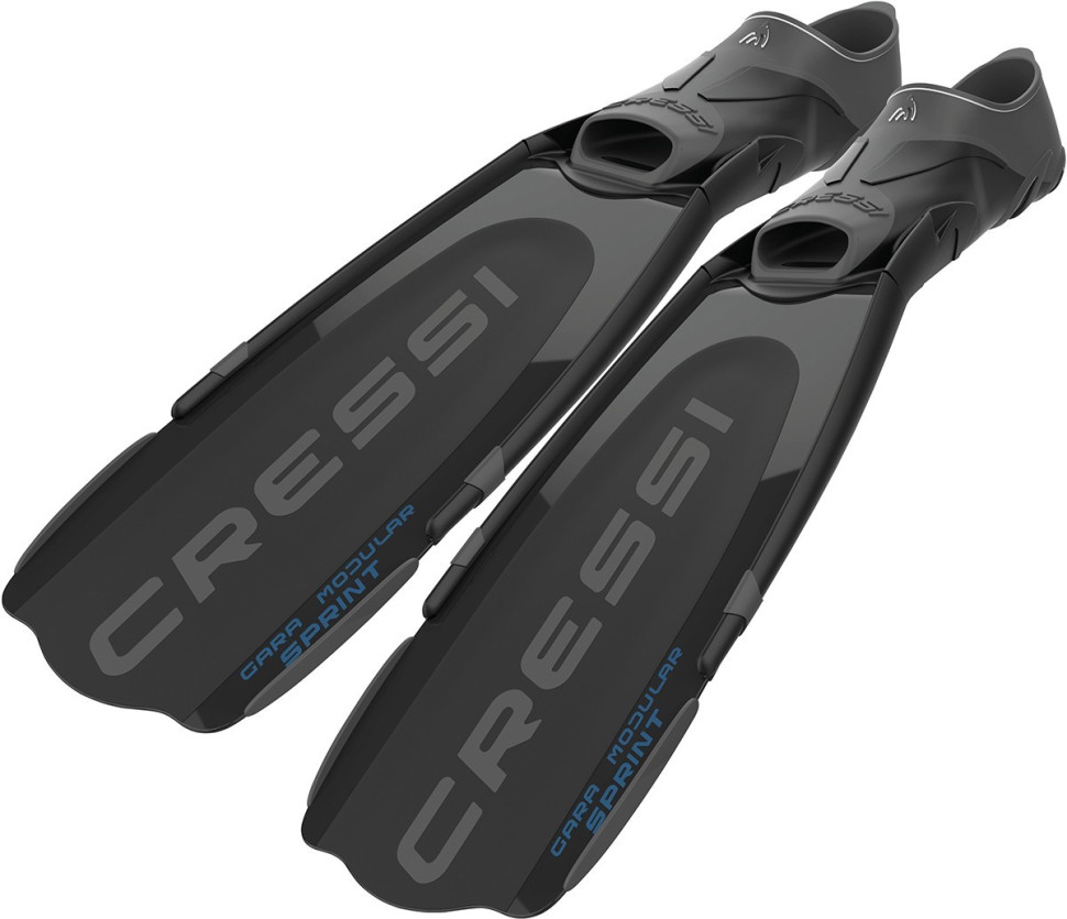 Ласты GARA MODULAR SPRINT черные Cressi