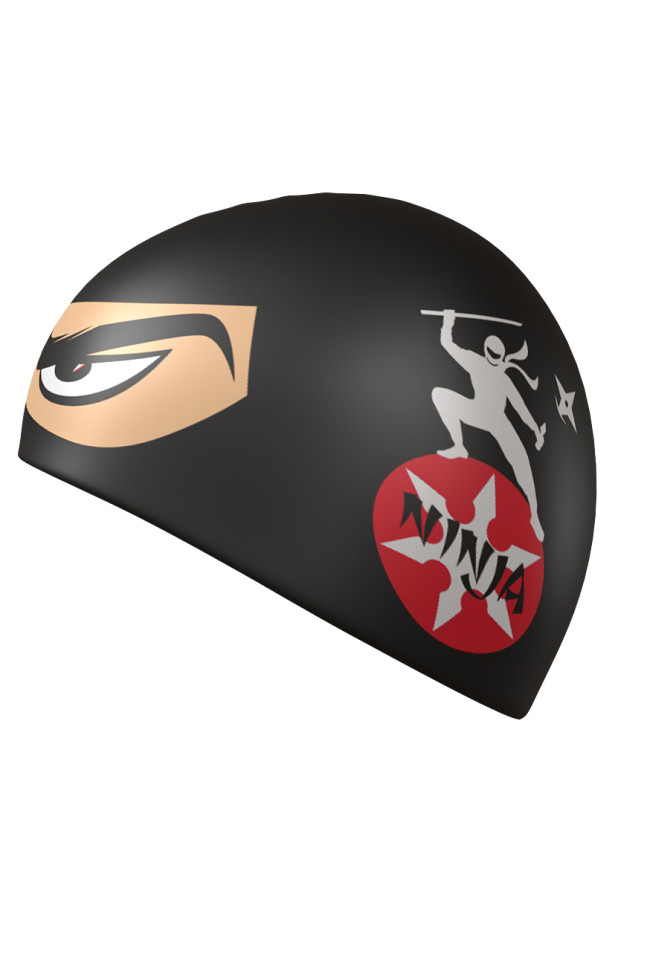 Юниорская силиконовая шапочка NINJA