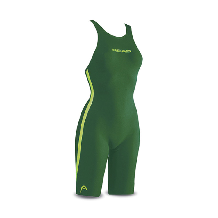 Купальник HEAD LIQUIDFIRE WIZ KNEE SUIT - OPEN BACK, для соревнований