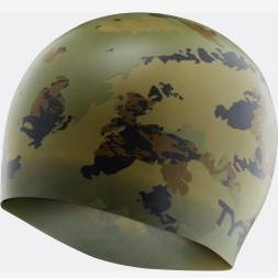 Шапочка для плавания TYR Silicone Camo Cap