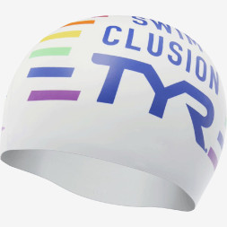 Шапочка для плавания TYR Swim Clusion Silicone Swim Cap