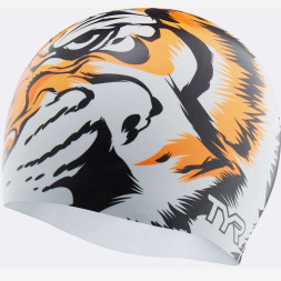 Шапочка для плавания TYR Silicone Tiger Cap