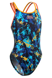 Юниорский купальник спортивный антихлор Crossback Junior PBT A3