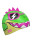 Юниорская силиконовая шапочка DINO with fins