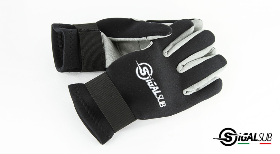 Перчатки SIGALSUB GUANTI BLACK 2 мм