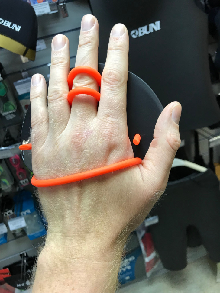 Лопатки для плавания Creek Finger Paddles