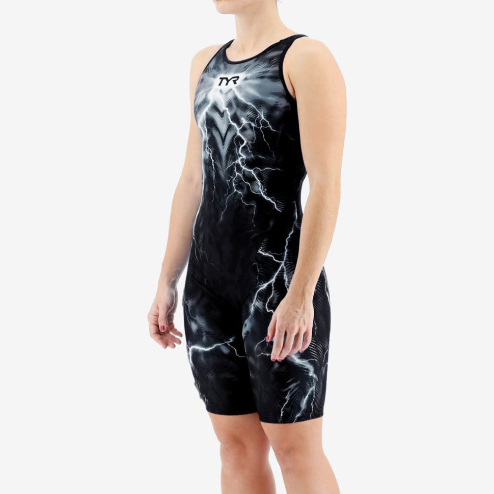 Гидрокостюм с закрытой спиной  TYR VENZO Phantom Oblivion Closed Back Swimsuit