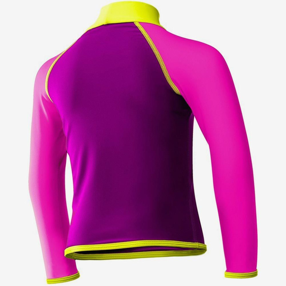Лайкра с длинным рукавом TYR Solid Girls Solid Rashguard