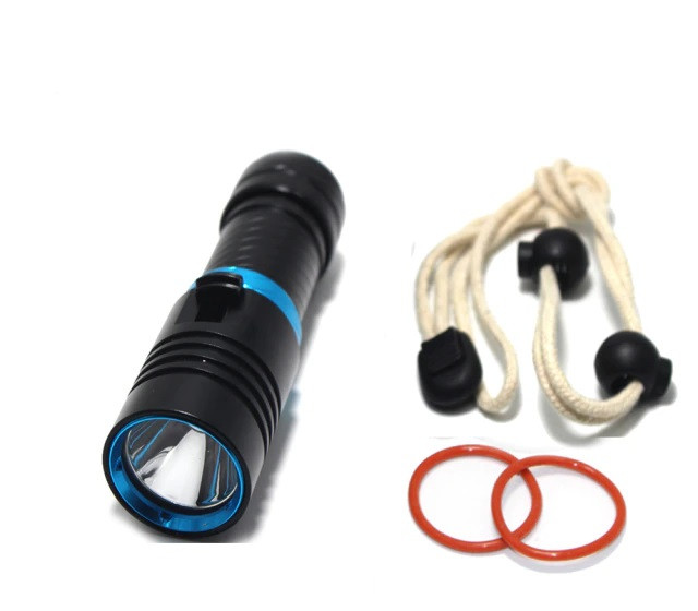 Фонарь SCUBA BROTHERS FLASH BLACK 2000Lm CREE XM-L L2, теплый белый свет