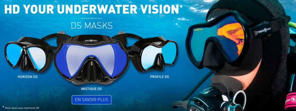 Маска для дайвинга и плавания Mistique DS    Aqua Lung