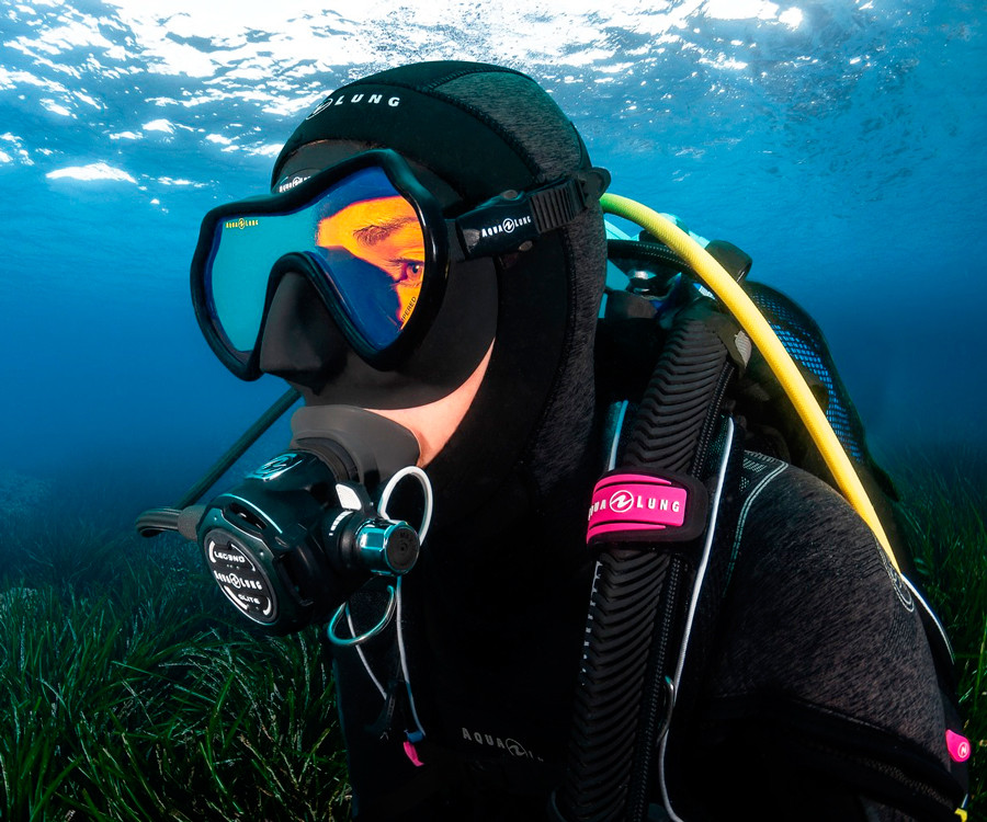 Маска для дайвинга и плавания Mistique DS    Aqua Lung