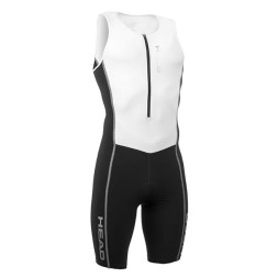 Короткий костюм HEAD TRI-Suit с молнией, без рукавов, Мужской, Лайкра, Триатлон