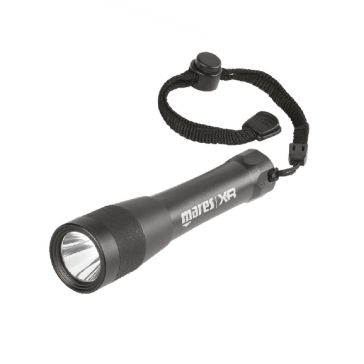 Фонарь подводный MARES XR BACK UP, Led850Lm, Аккумуляторный, 2,25часа, до100м
