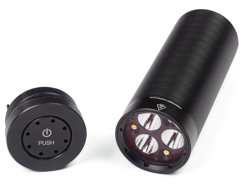 Фонарь FEREI W155IIWW V2. Желтый свет. Яркость 3780 Lm