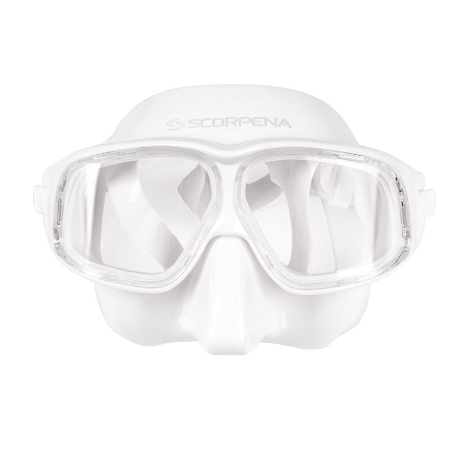 Маска Scorpena Apnea F1 белая 