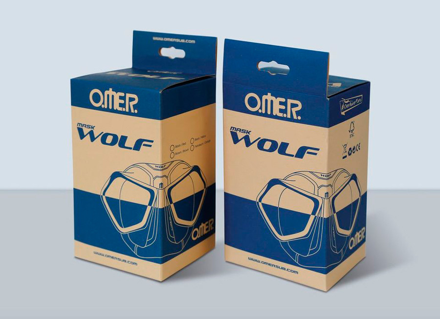 Маска для фридайвинга Wolf Umberto Pelizzari