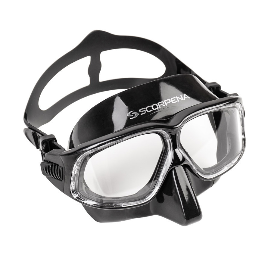 Маска Scorpena Apnea F1 чёрная 