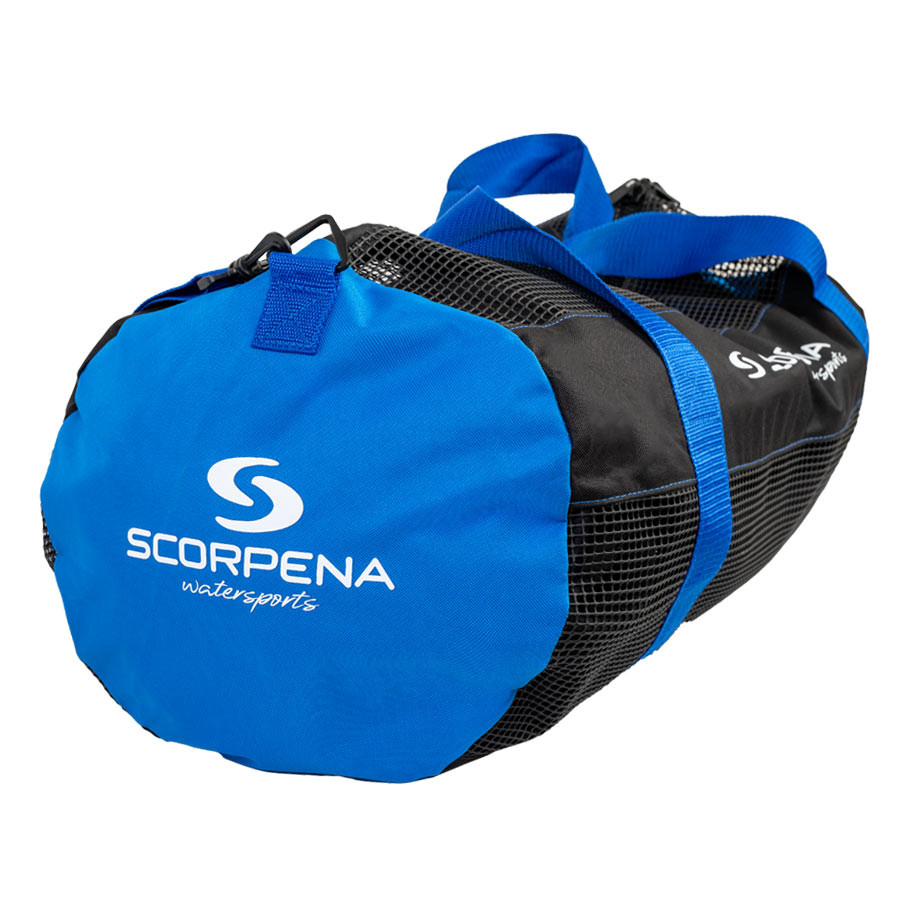 Сумка сетчатая Scorpena Watersports быстросохнущая, син.