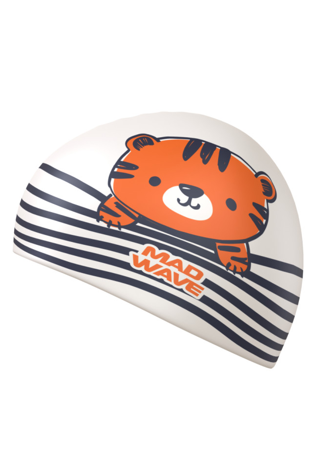 Юниорская силиконовая шапочка TIGER