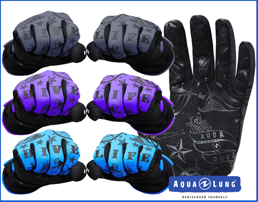 Перчатки для дайвинга Адмирал III Aqua Lung