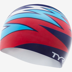 Шапочка для плавания TYR Zig Zag Swim Cap