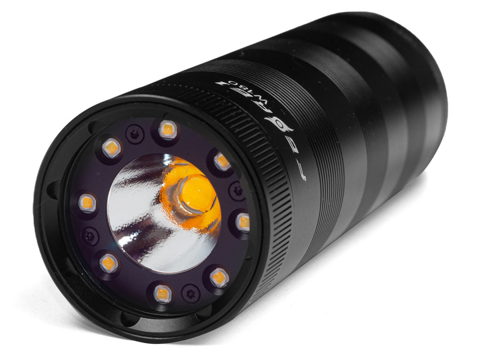 Фонарь FEREI W180 WW, теплый свет, подводный