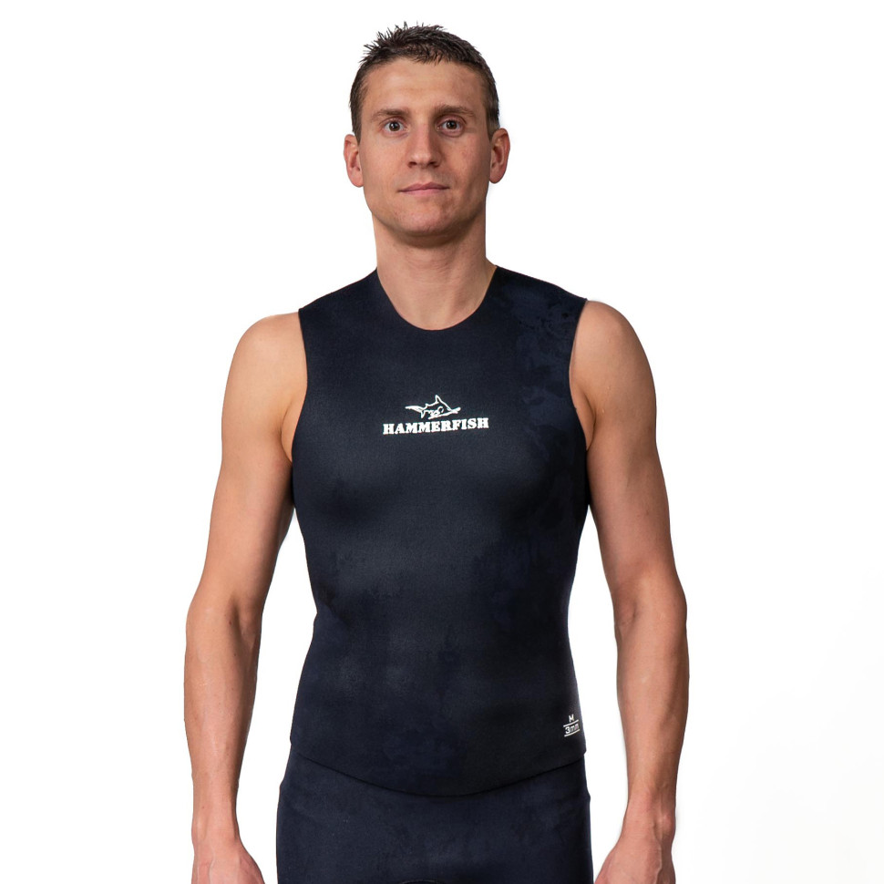 Майка 3 мм HAMMERFISH AQUASTRETCH Открытая пора