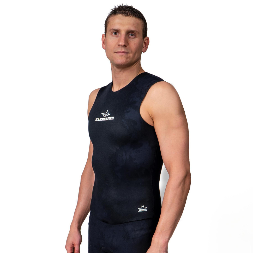Майка 3 мм HAMMERFISH AQUASTRETCH Открытая пора