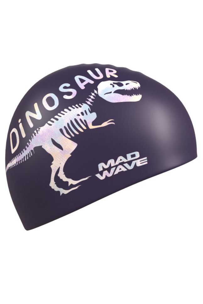 Юниорская силиконовая шапочка DINOSAUR