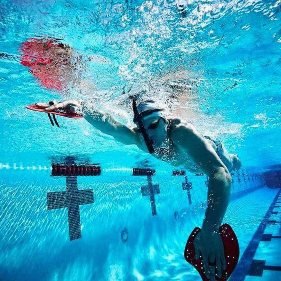 Лопатки для плавания TYR Catalyst 2 Training Paddles
