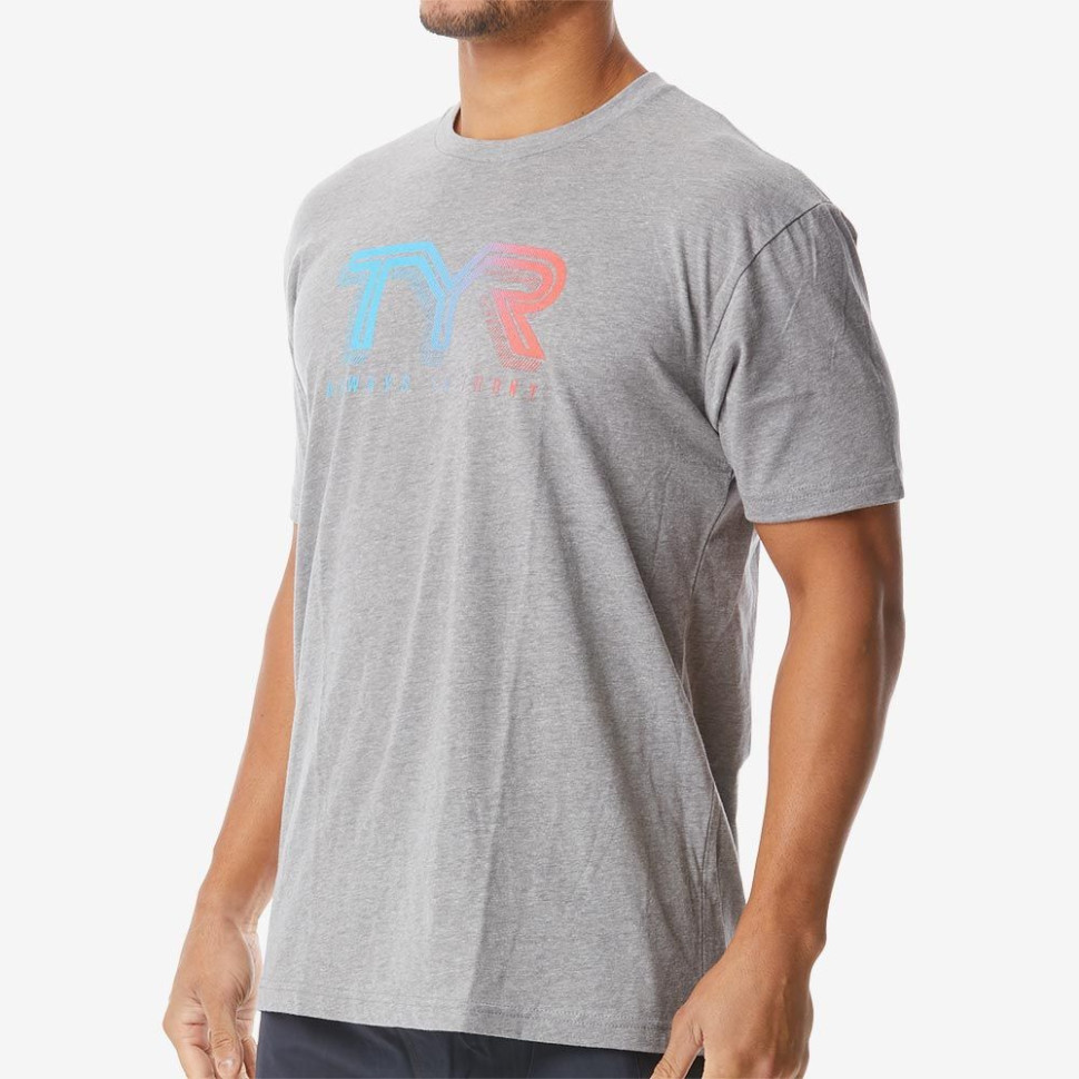 Футболка TYR Men&#039;s &amp;quot;Ombre Team TYR&amp;quot; Grafic Tee