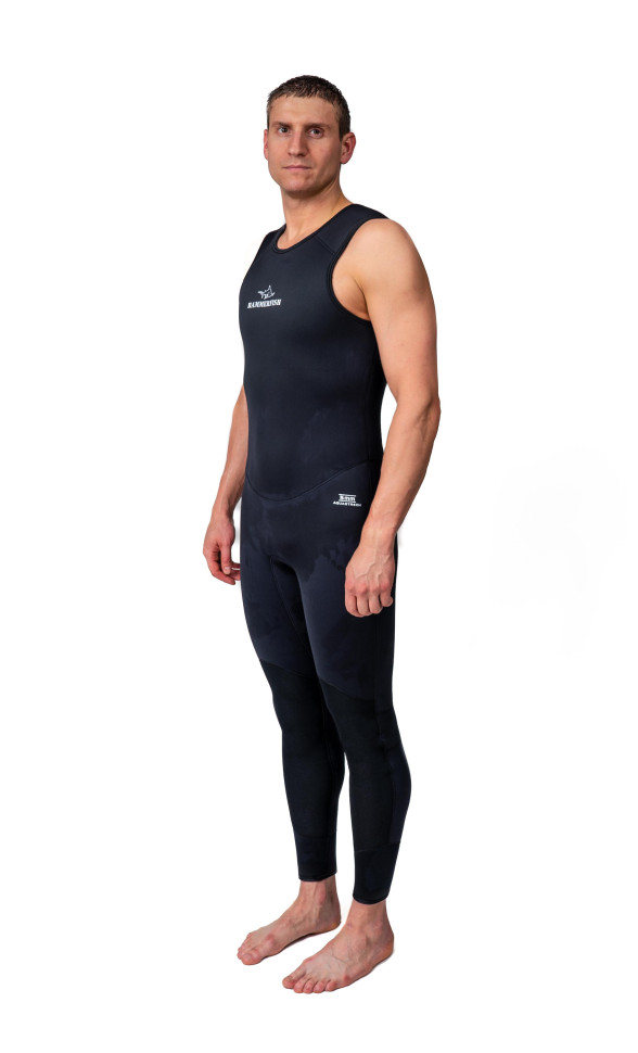 Гидрокостюм 7 мм HAMMERFISH STRONG BLACK/ОТКРЫТАЯ ПОРА длинные штаны