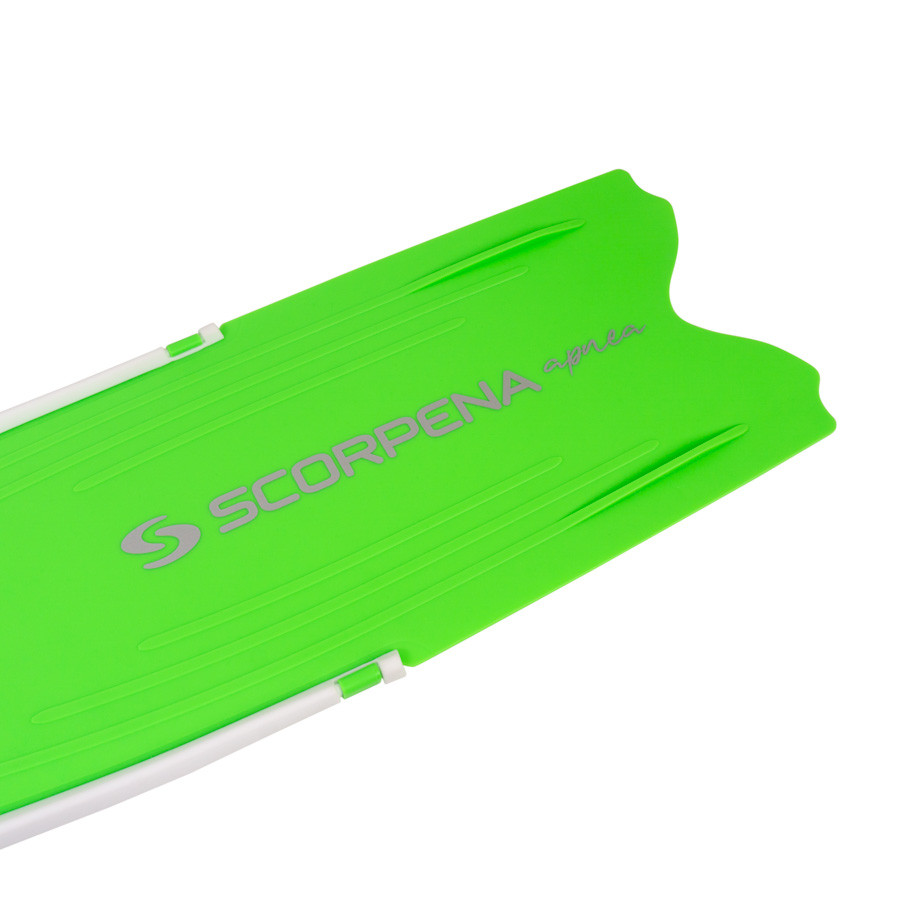 Ласты белые Scorpena F1 - Apnea Ecoline