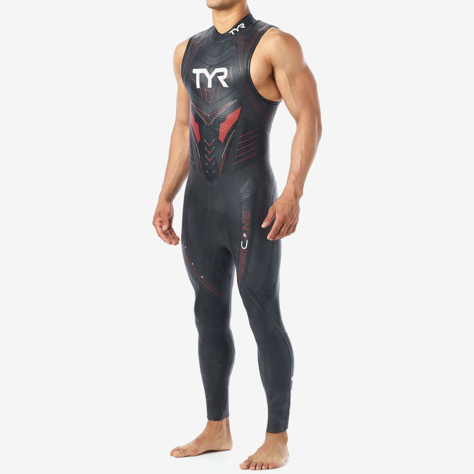 Гидрокостюм без рукавов TYR Mens Hurricane C5 Sleeveless Wetsuit