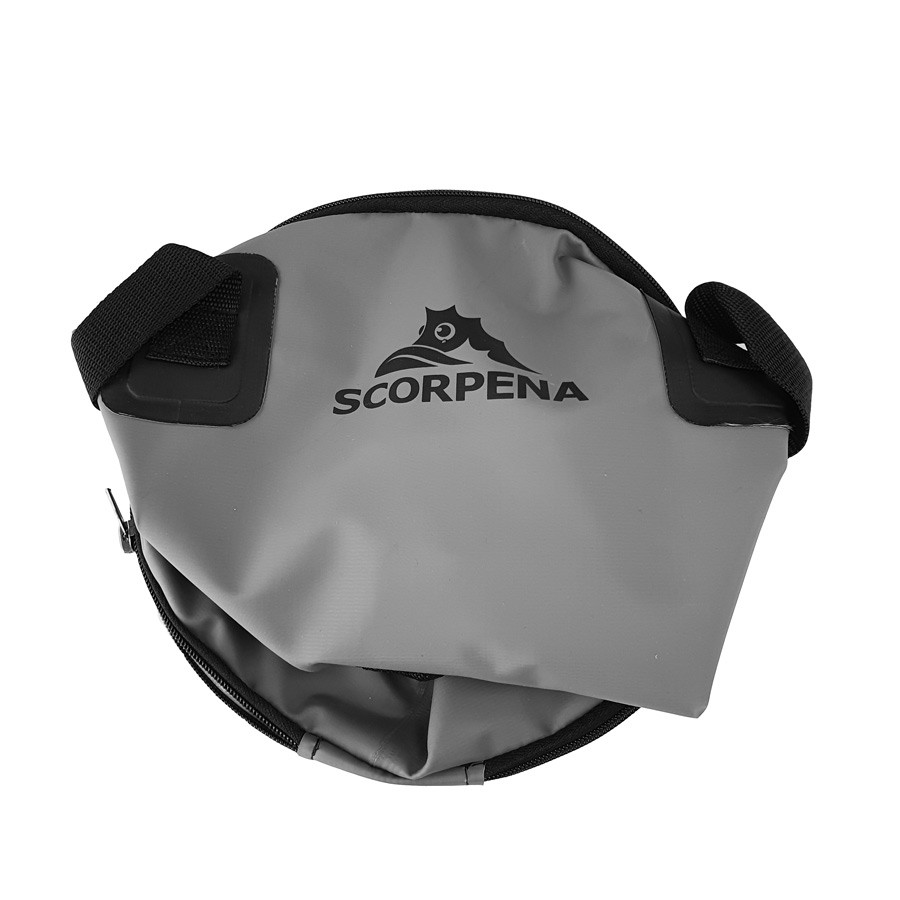 Ведро Scorpena складное с крышкой