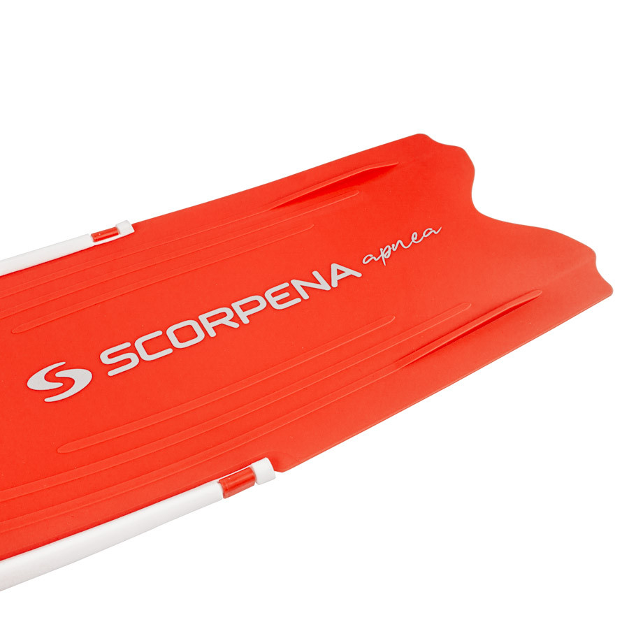 Ласты белые Scorpena F1 - Apnea Elite