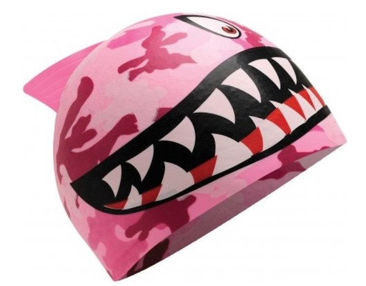 Детская шапочка для плавания TYR Shark Cap