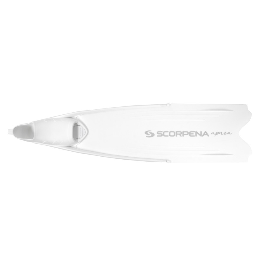 Ласты белые Scorpena F1 - Apnea бел. (soft)