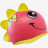 Шапочка для плавания детская TYR Charactyrs Dino Diva Cap